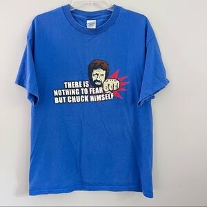 Vintage Chuck Norris graphic tee Large